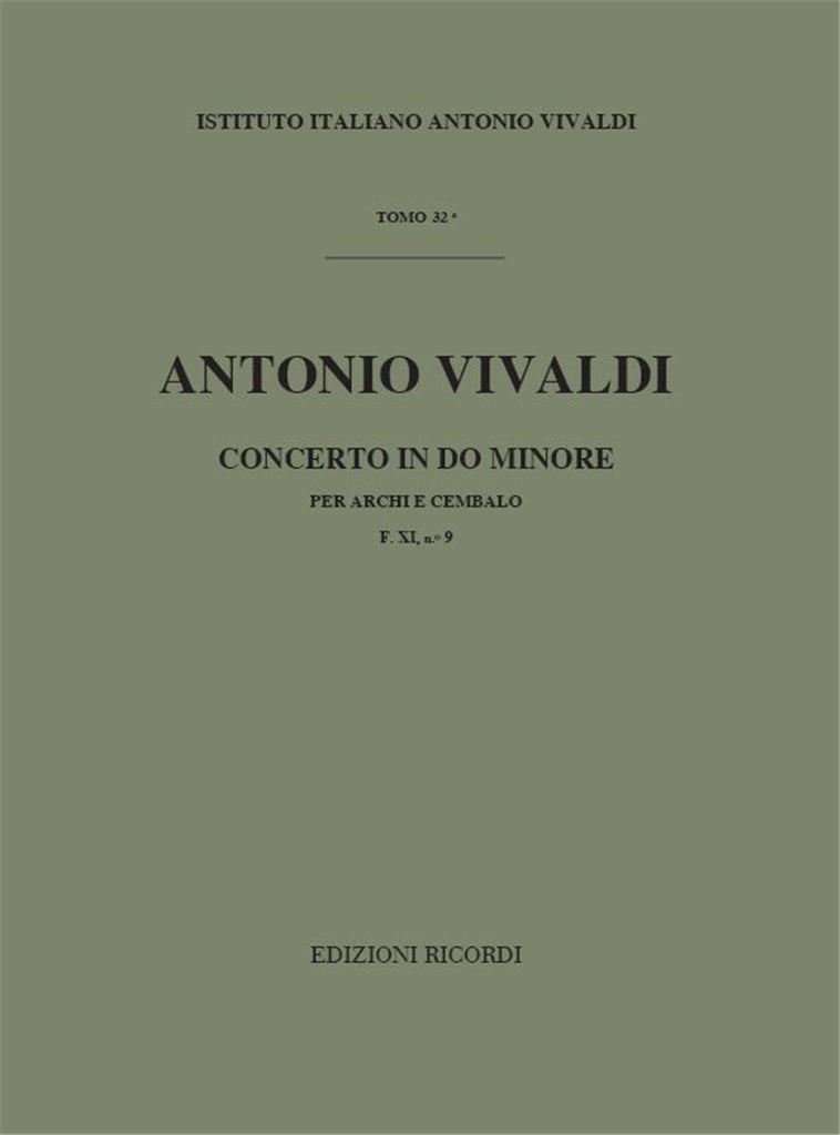 Concerti Per Archi E B.C.: In Do Min. Rv 118